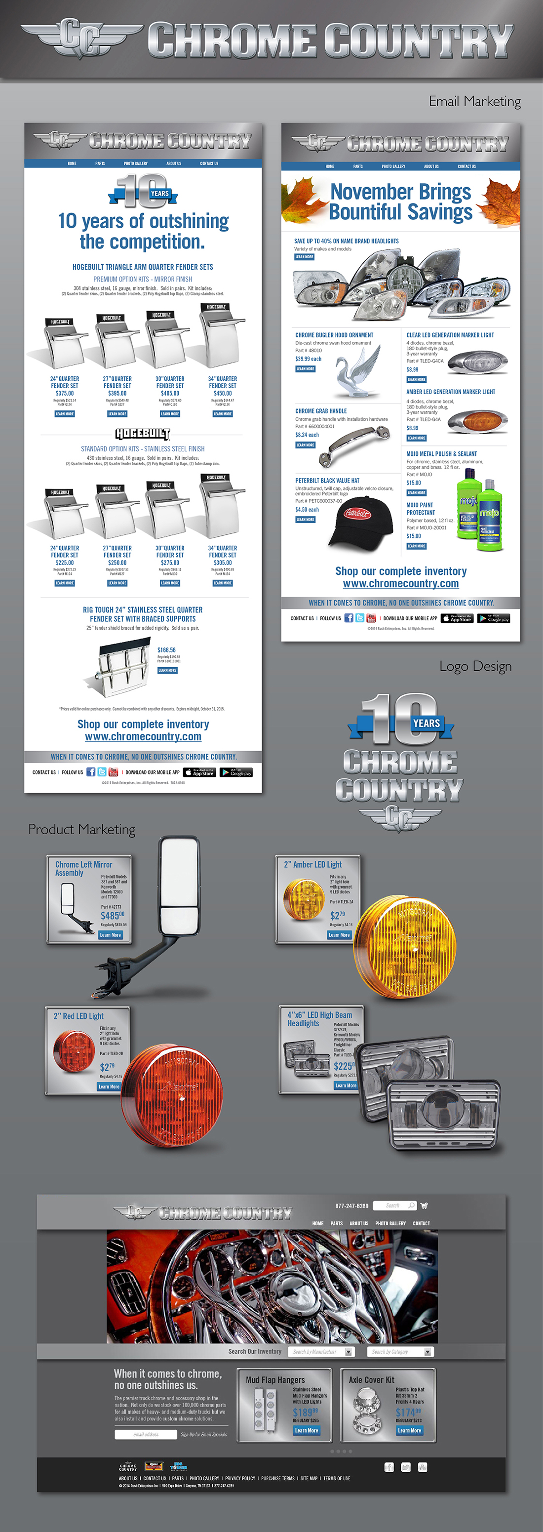 Chrome Country Email and Web Marketing